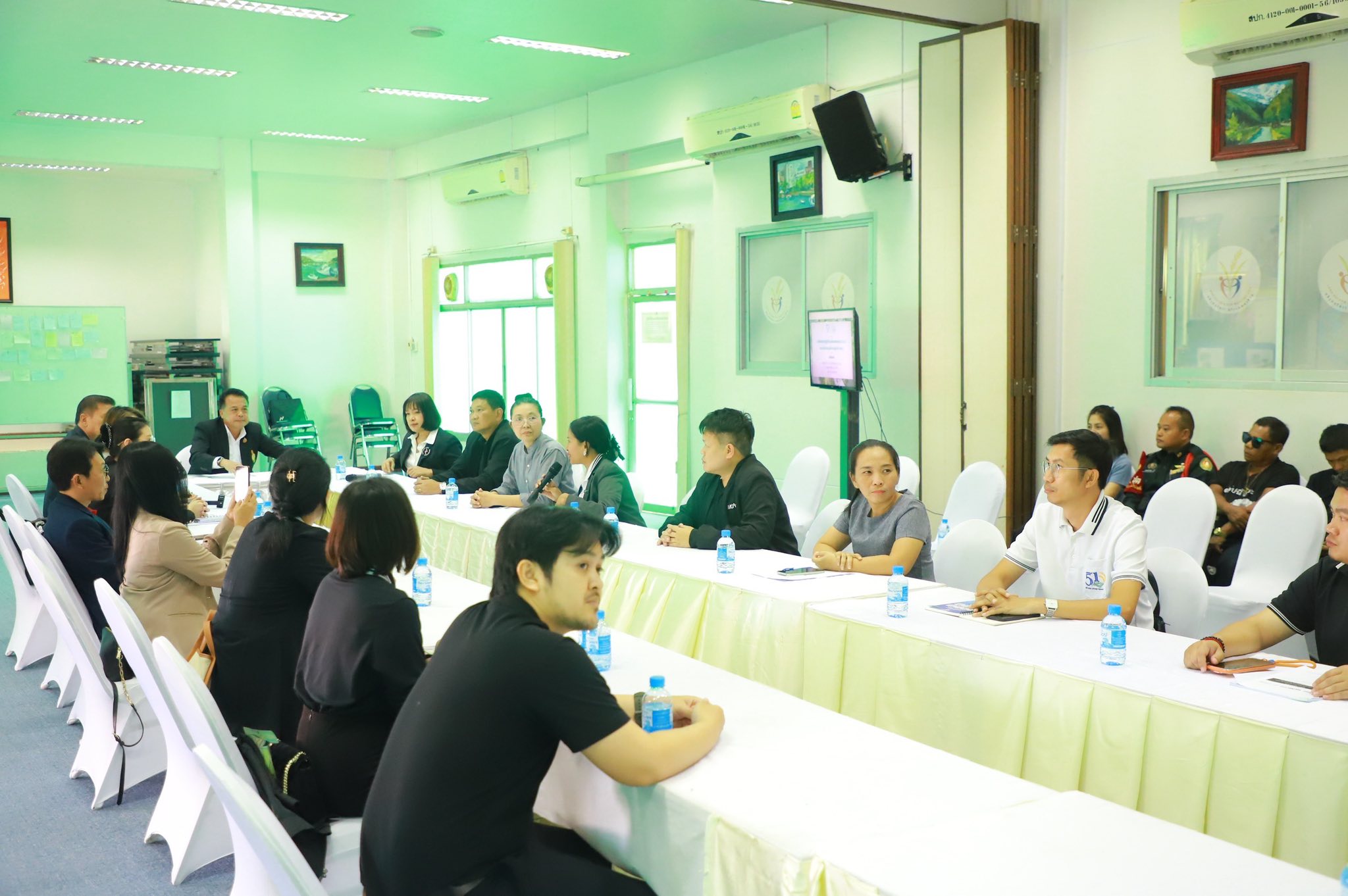 title - ส.ป.ก. ต้อนรับทีมนักวิเคราะห์และที่ปรึกษาอาสา (วปษ) นสช. Wellness จากสถาบันการสร้างชาติ